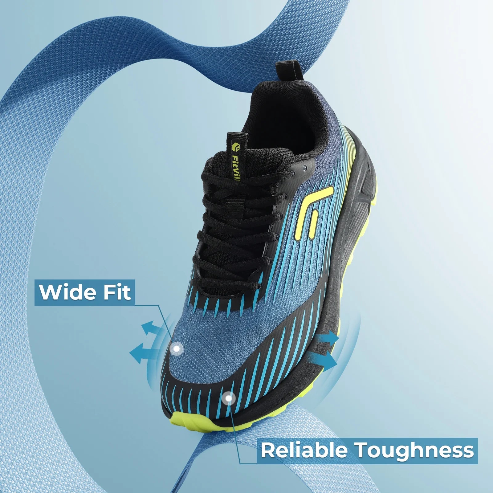 Mens Trail Running Shoes Wide Shoes for Men, Breathable Training Sneakers，14 Wide